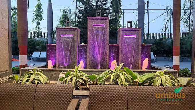 Water Fountain Architectural Installation